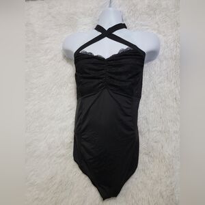 Torrid Black Halter Lace Shapewear Very Pretty Size 4x Like New